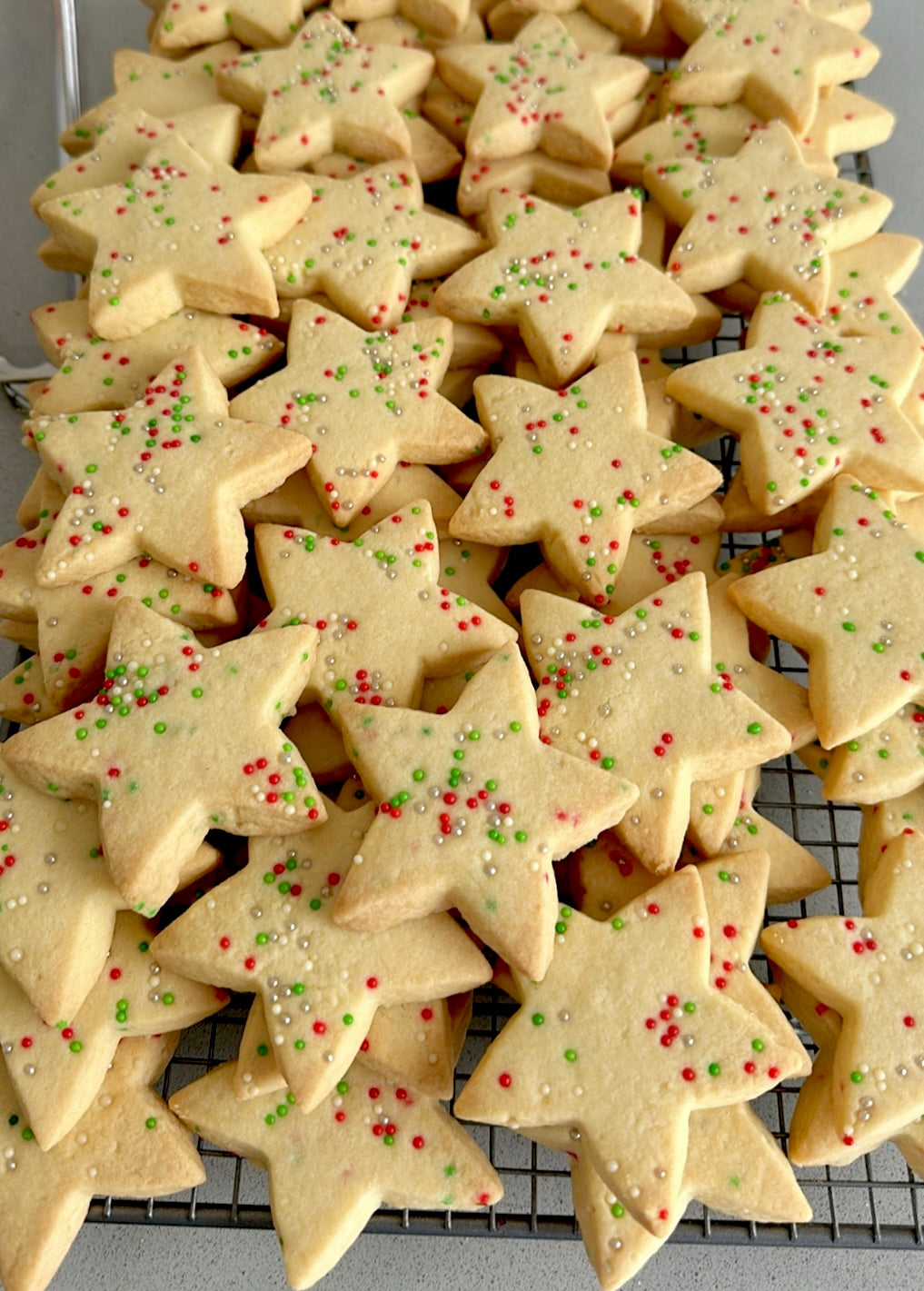 Christmas Shortbread Stars